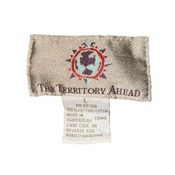 The Territory Ahead Corduroy Shirt Jacket In Brown - Picture 3 of 3